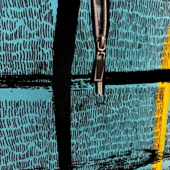 Jamie Sadock 1/4 Zip Slinky Pullover Woman's Short Sleeve Golf Shirt SZ M - Picture 2 of 9